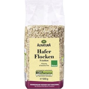 Organic Oat Flakes, Fine - 500 g