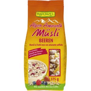 Organic Alpine Amaranth Muesli with Berries - 375 g