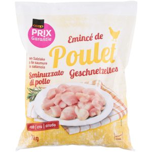 Prix Garantie Frozen Lightly Salted White Chicken Strips - 1000 g