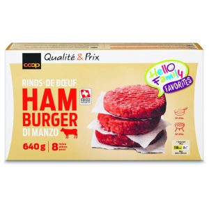 Rinds Hamburger 8x80g - 640 g