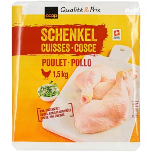 Frozen Raw Chicken Thighs - 1500 g