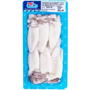 Arbi Cleaned Frozen Calamari - 400 g