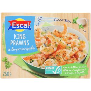 Escal King Prawns - 250 g
