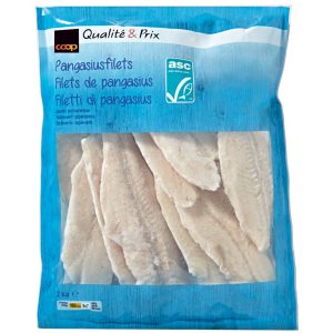 Frozen ASC Pangasius Fillets - 2000 g