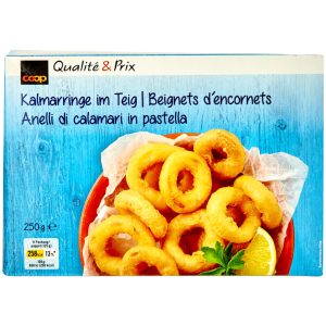 Frozen Deep Fried Squid Rings - 250 g