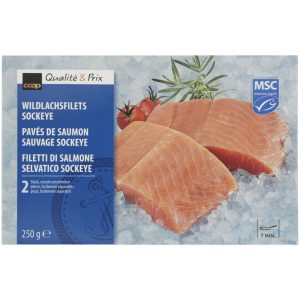 MSC Wild Sockeye Salmon - 250 g