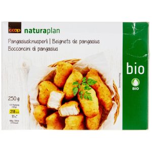 Naturaplan Organic Frozen Breaded Pangasius Fillets - 250 g