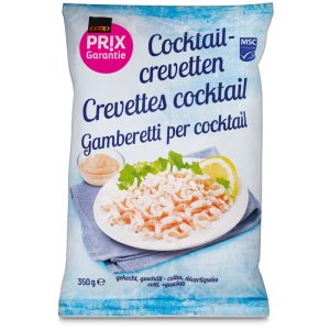 Prix Garantie MSC Cocktail Shrimp - 350 g