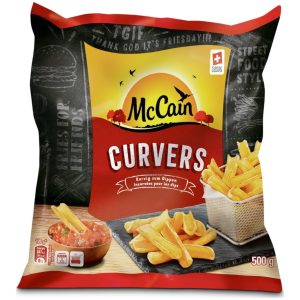 McCain Frozen Curvers Fries - 500 g