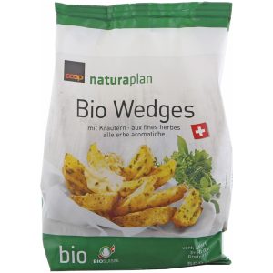 Naturaplan Organic Frozen Potato Wedges with Herbs - 500 g