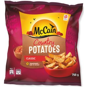 McCain 1.2.3 Frozen Western Spicy Potatoe Wedges - 750 g