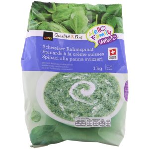Swiss Creamed Spinach - 1 kg