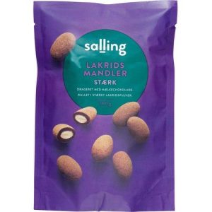 Salling Liquorice Almonds Strong