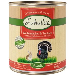 Lukullus Wild Rabbit & Turkey