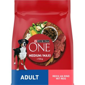 PURINA ONE Medium/Maxi Adult Beef & Rice