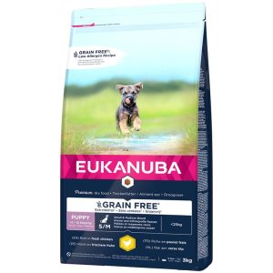 Eukanuba Grain Free Puppy Small & Medium Breed - Chicken