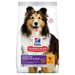 Hill's Science Plan Adult 1+ Sensitive Stomach & Skin Medium with Chicken