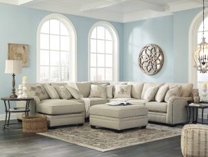 Sofa set with armchairs