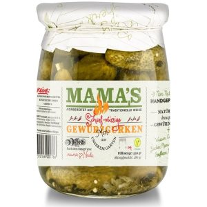 Hot and Spicy Pickled Cucumbers - 550g
