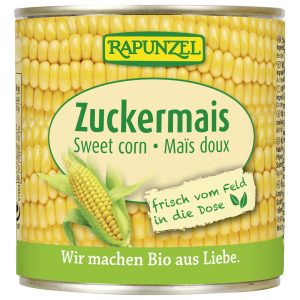 Organic Canned Sweetcorn - 340g