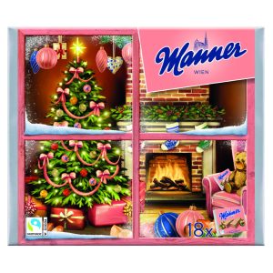 Christmas Edition Manner Neapolitan Wafers - Large Pack - 18x