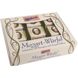 Chocolate Mozart Cubes - 9 pcs