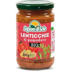 Organic Lentils in Tomato Sauce - 300g