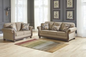 Sofa set with armchairs