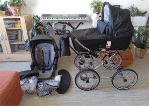 Stroller - double combination - brand Roan