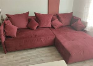 Folding corner sofa