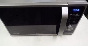 Samsung microwave oven MG23F301TAS + grill, new read...