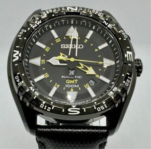 Seiko Kinetic GMT (SUN057) Újszerű, Fullset