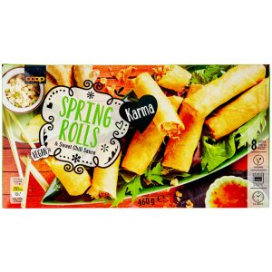 Karma Frozen Vegetarian Spring Rolls 8 Pieces - 460 g