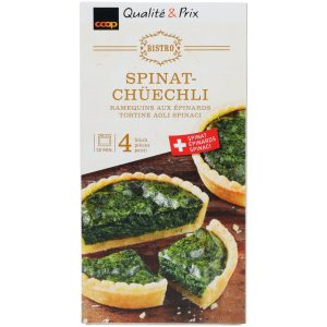 Spinach Tarts 4x70g - 420 g