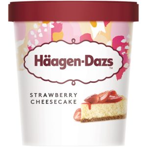 Häagen-Dazs Strawberry Cheesecake Ice Cream Pint - 460 ml