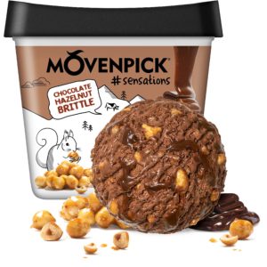 Mövenpick Chocolate Hazelnut Brittle - 900 ml