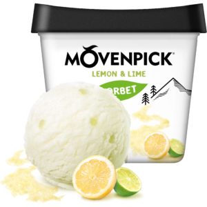 Mövenpick Lemon & Lime Sorbet - 900 ml