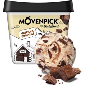 Mövenpick Vanilla Brownie - 900 ml