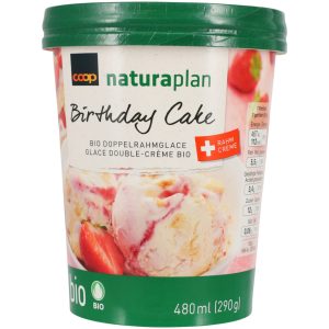 Naturaplan Organic Birthday Cake Ice Cream - 480 ml