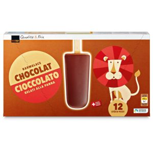 Chocolate Ice Cream Pops 12 Pieces - 684 ml