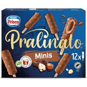 Frisco Mini Pralinato Ice Cream Pops 12 Pieces - 360 ml
