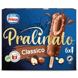 Frisco Pralinato Classic Ice Cream Pops 6 Pieces - 510 ml