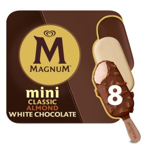 Magnum Mini Classic Almond and White 8x55ml - 440 ml