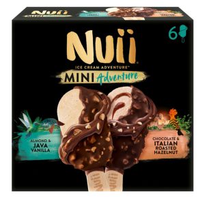 Nuii Mini Adventure Italian Roasted Hazelnut & Almond Java Vanilla 6x55ml - 330 ml