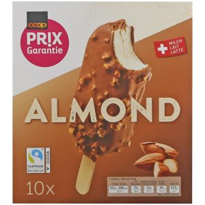 Prix Garantie Almond Ice Cream Bars 10 Pieces - 1200 ml