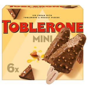 Toblerone Ice Cream Bars 6 Pieces - 300 ml