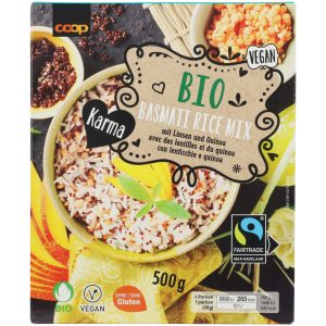 Karma Organic Fairtrade Lentil Quinoa Basmati Rice Mix - 500 g