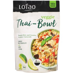 Lotao Organic Thai Veggie Bowl - 220 g