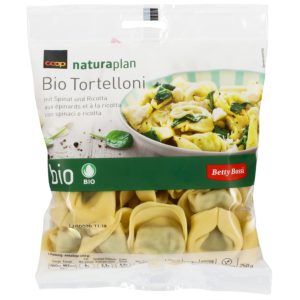 Betty Bossi Naturaplan Organic Ricotta Spinach Tortellini - 250 g
