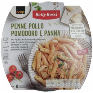 Betty Bossi Penne with Chicken and Cream Sauce - 400 g